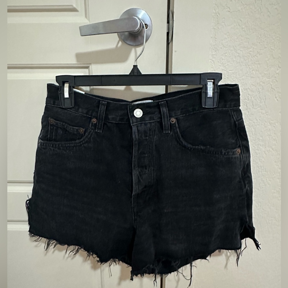 Agolde Parker short in black